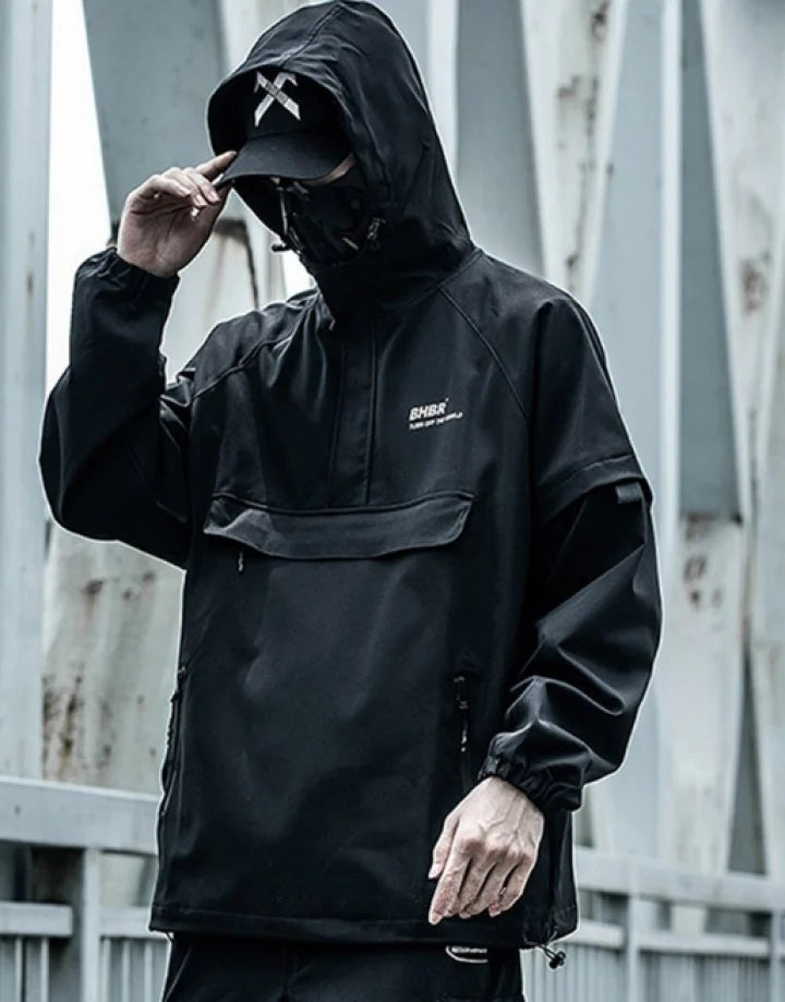 shop and buy technical jacket windbreaker