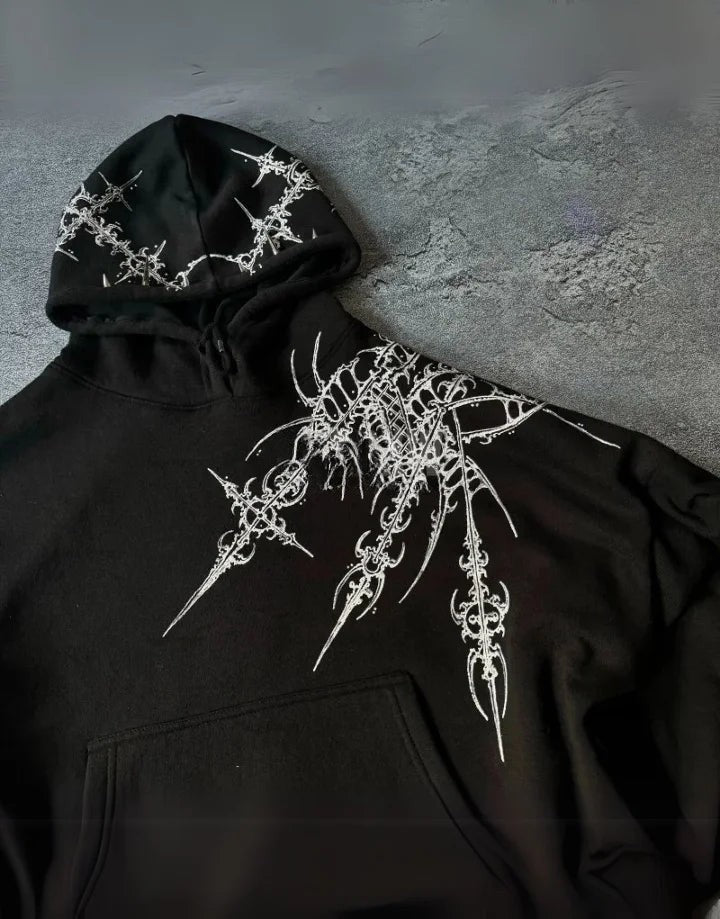 shop and buy Oblivion Script Hoodie