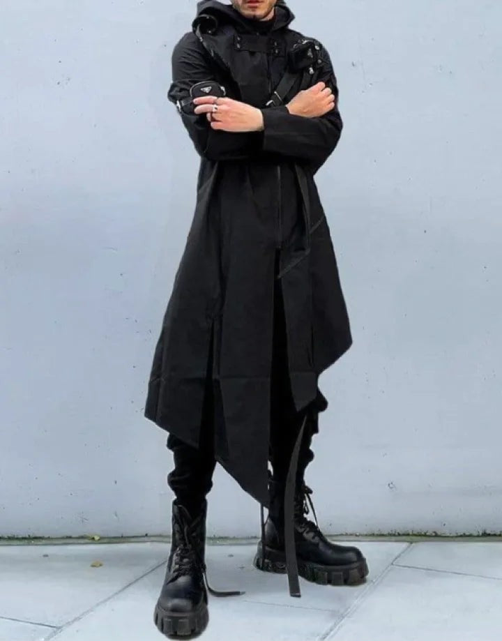 Shop and buy longline techwear jacket