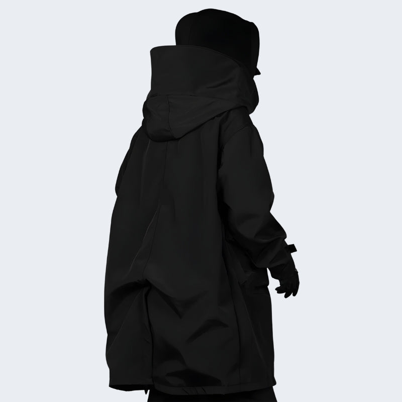 shop and buy Techwear Anorak Longline Jacket