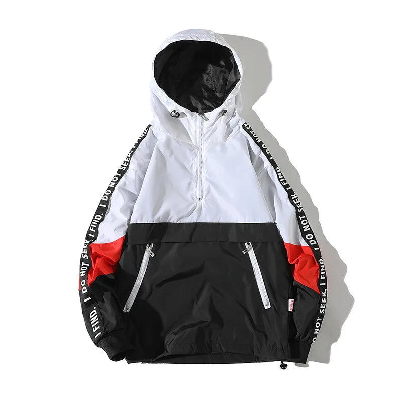 shop and buy Windbreaker Bomber Jacket in white