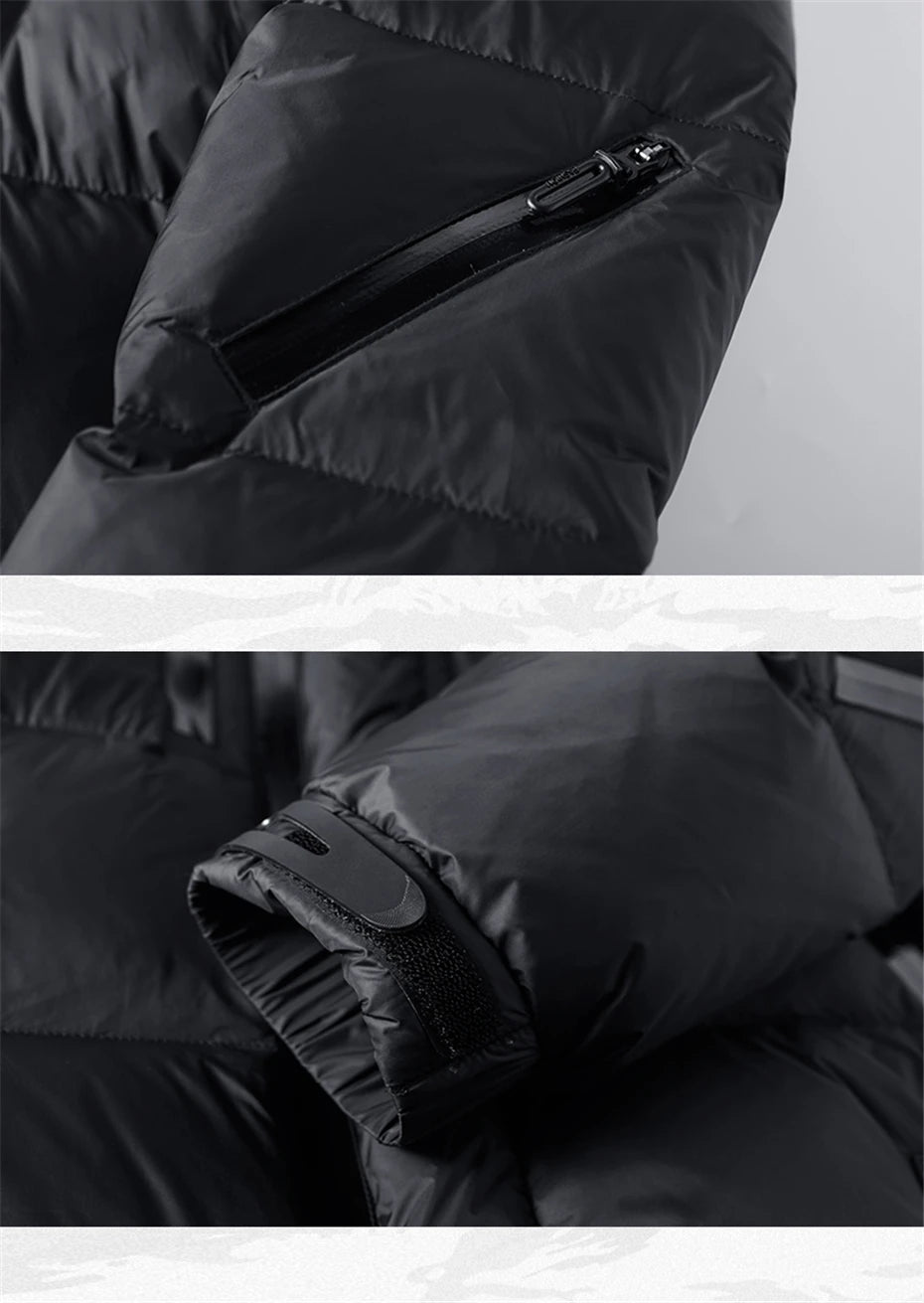 shop and buy Hakumei (薄明) – Twilight Puffer Jacket