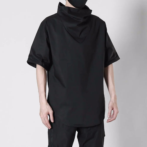 shop and buy Black Turtleneck T Shirt