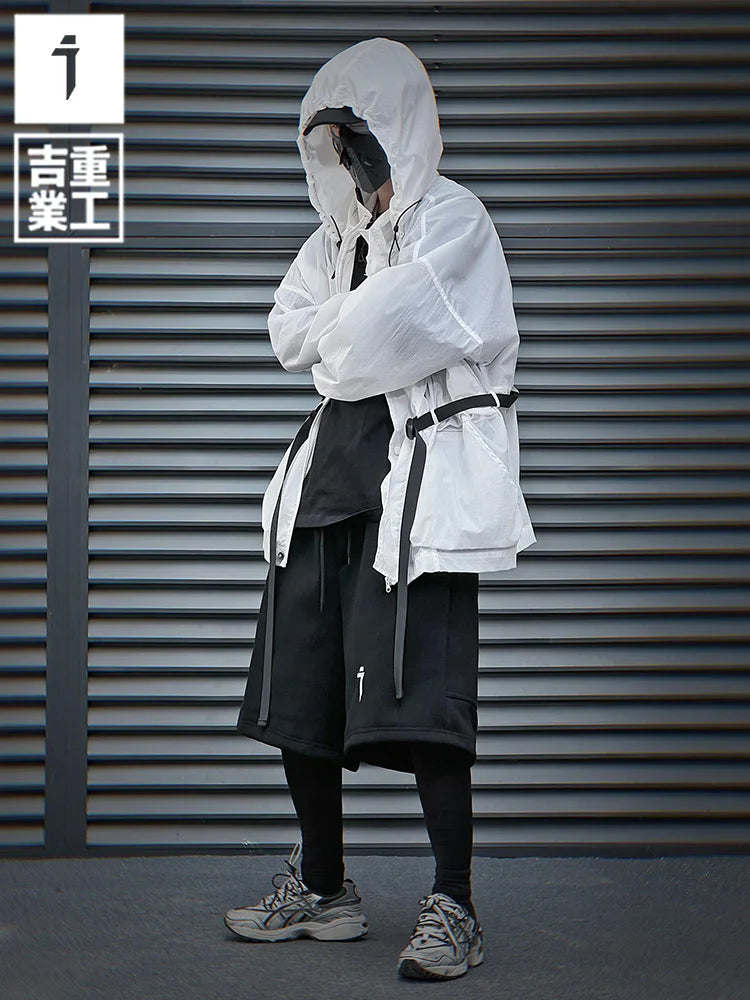 Shop and buy White streetwear jacket windbreaker