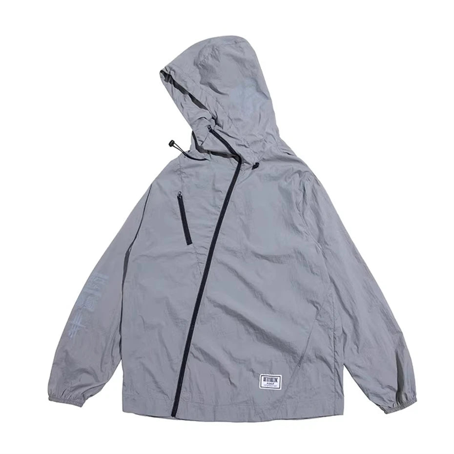 shop and buy Kurozaiku (黒細工) – Black Craft Windbreaker Jacket