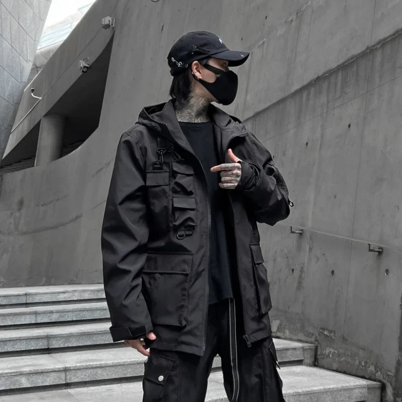 shop and buy multipocket Streetwear Cargo Jacket