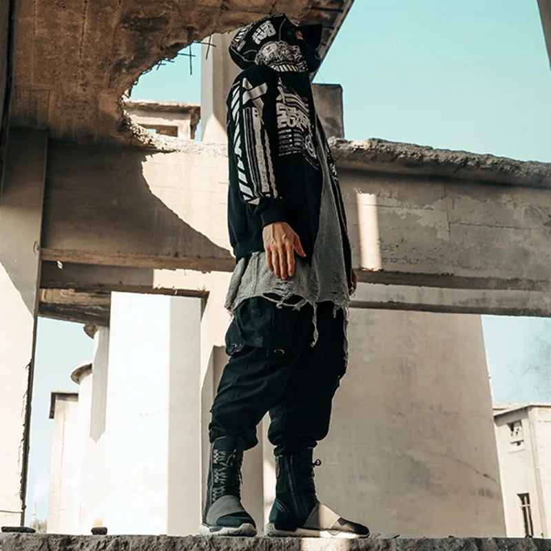 shop and buy Shinjū Protocol 真銃プロトコル Cyperpunk Hoodie