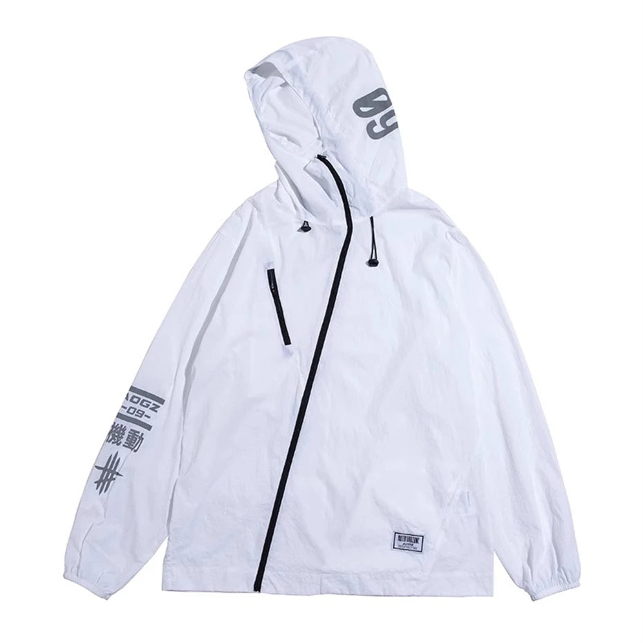 shop and buy Kurozaiku (黒細工) – Black Craft Windbreaker Jacket