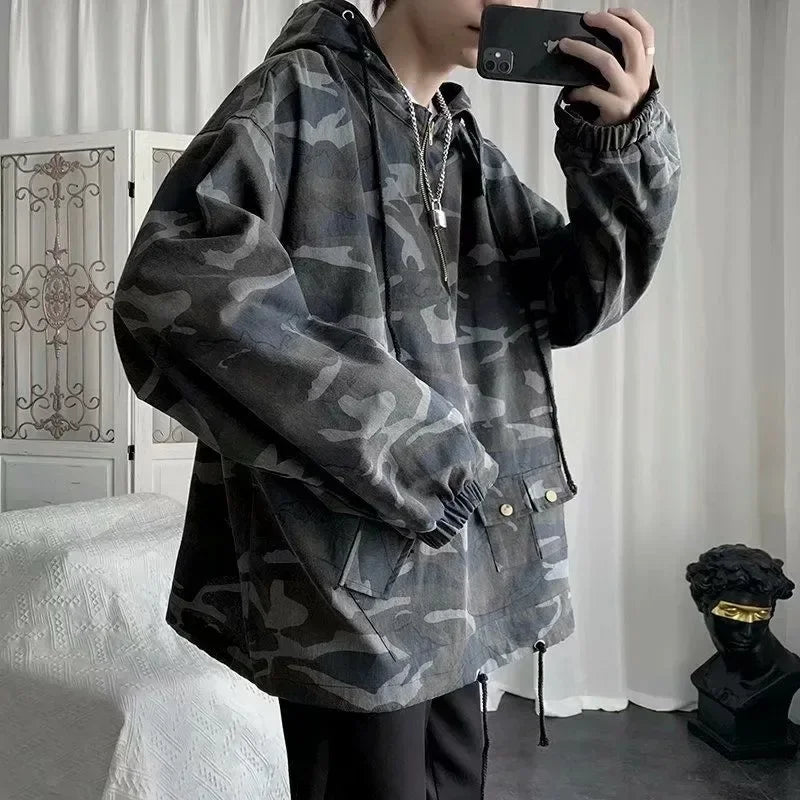 shop and buy Camo Jackets Street Style