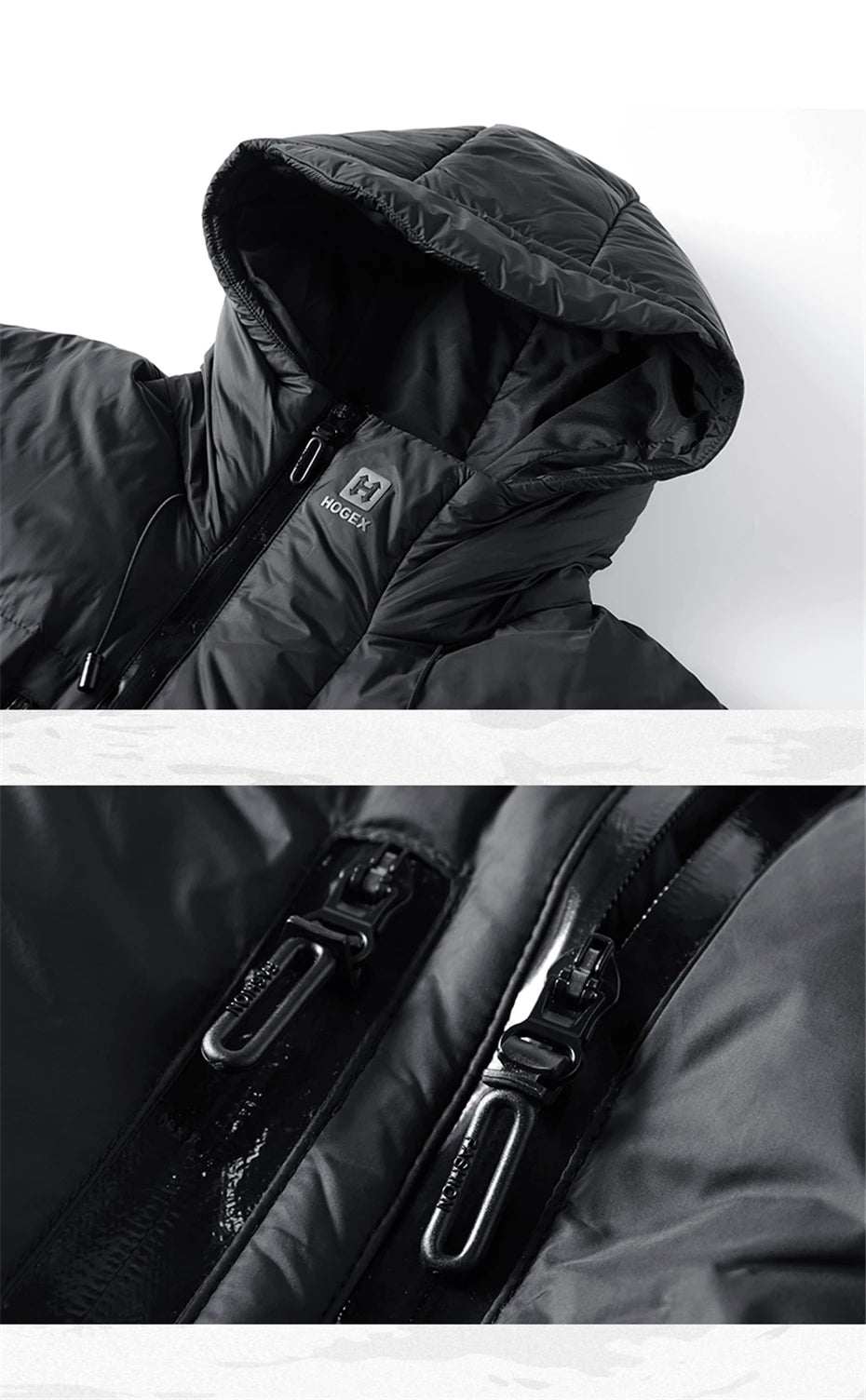 shop and buy Hakumei (薄明) – Twilight Puffer Jacket