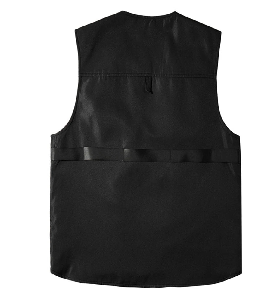 shop and buy Sleeveless Cargo Jacket Vest
