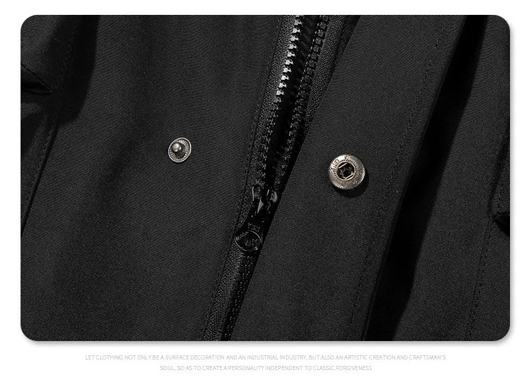 Techwear Anorak Longline Jacket