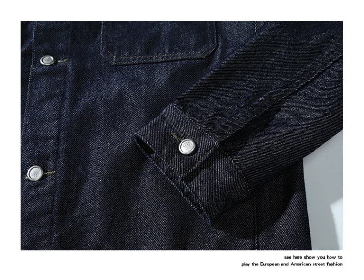 shop and buy Cargo Denim Jacket