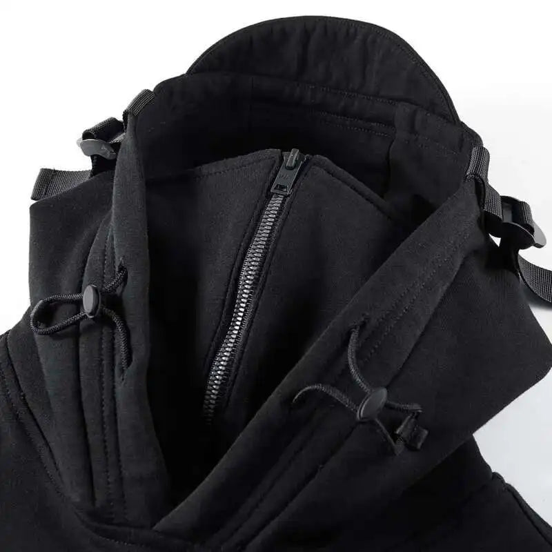 shop and buy thick mask hoodie