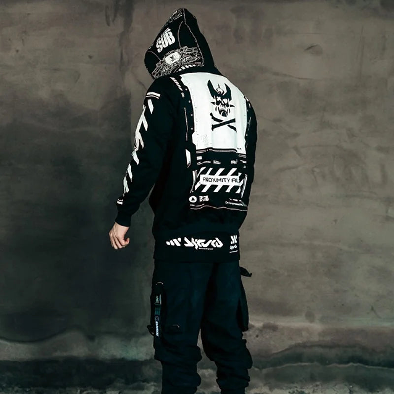 Shinjū Protocol 真銃プロトコル Cyperpunk Hoodie