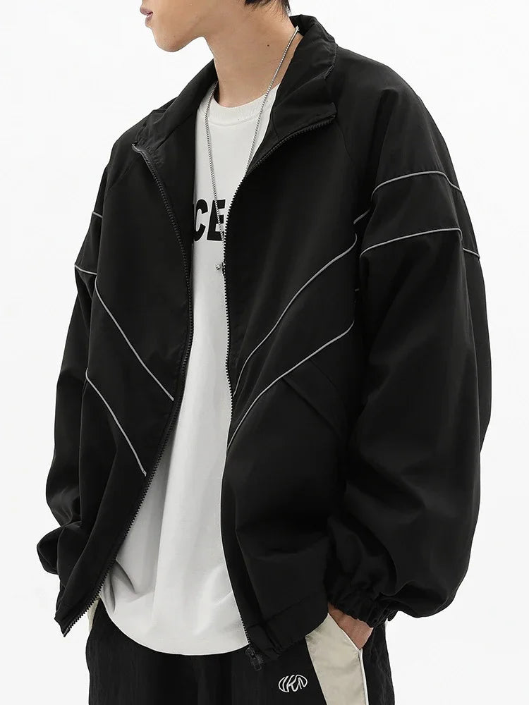shop and buy YoruKaze” (夜風) – Night Wind Reflective Windbreaker Jacket