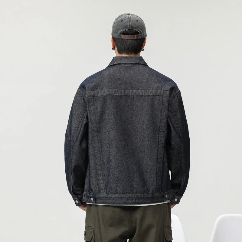 shop and buy Cargo Denim Jacket