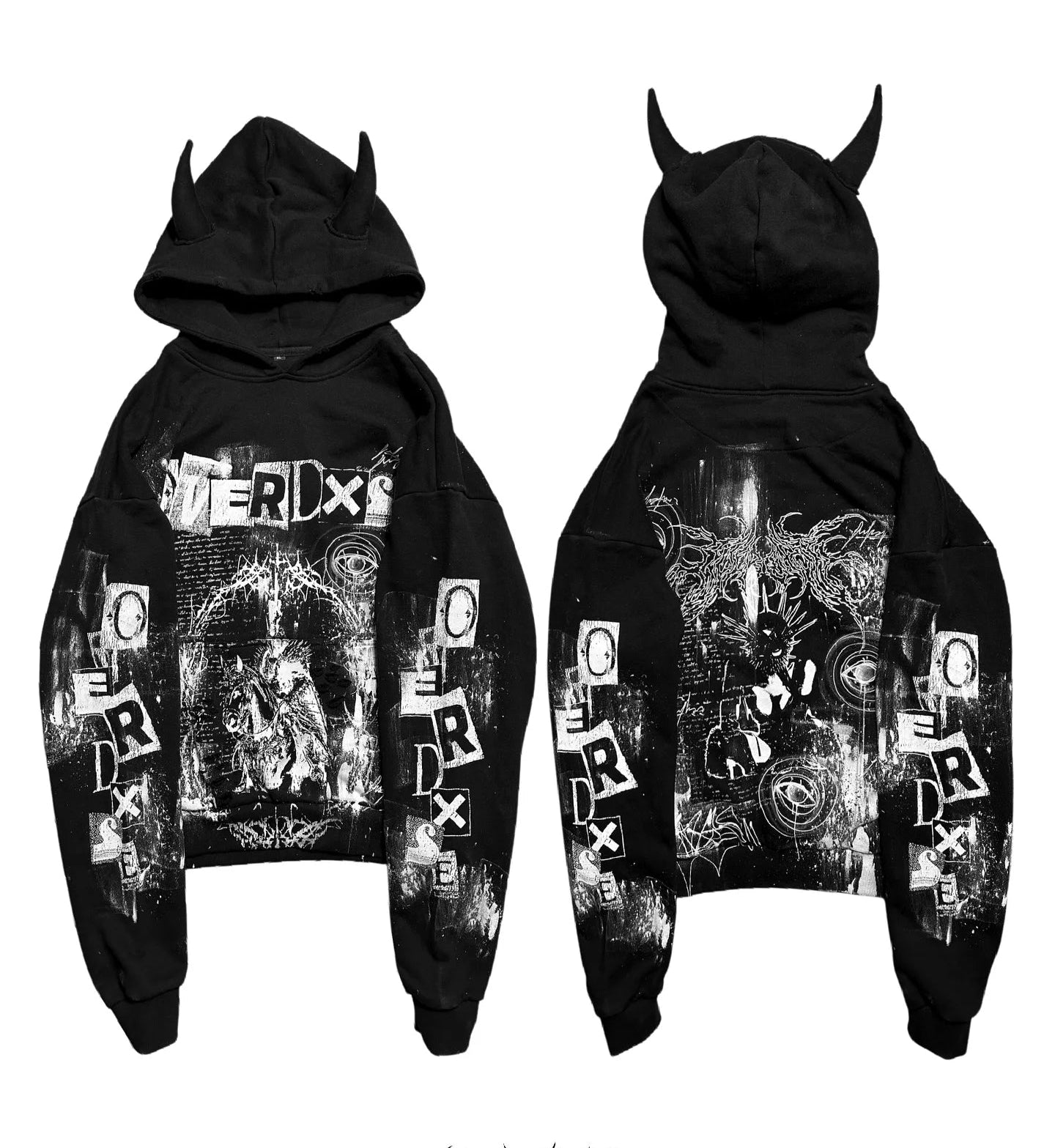 shop and buy hoodie with horns
