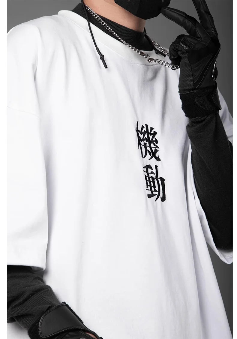 shop and buy Oversized Korean Style T-Shirt