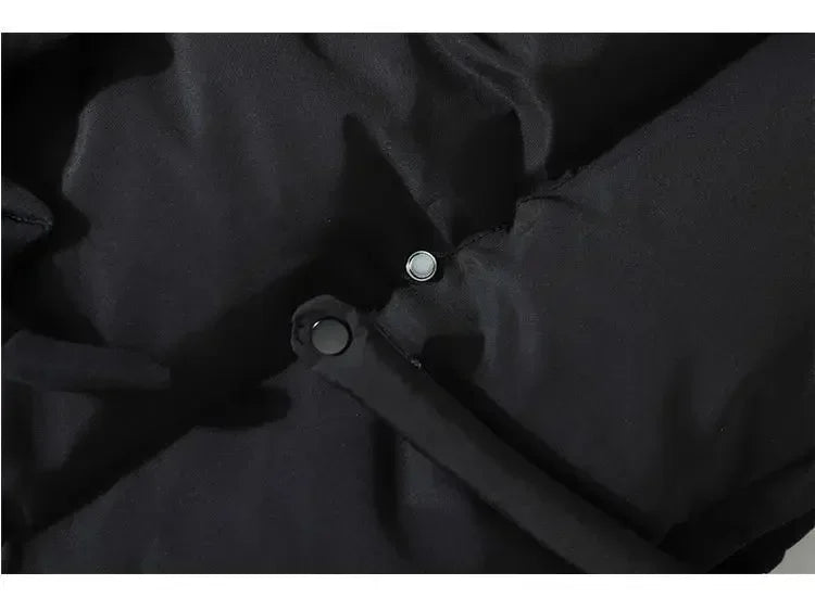 Akuma Draft" (悪魔ドラフト) horns Puffer Jacket