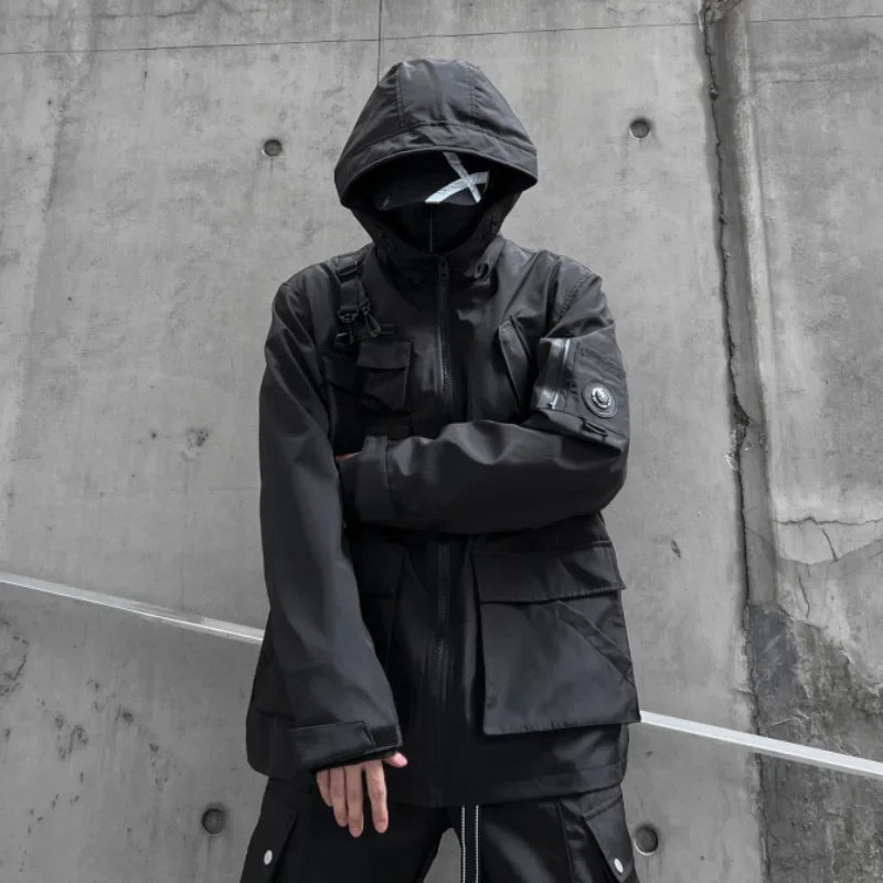 shop and buy multipocket Streetwear Cargo Jacket