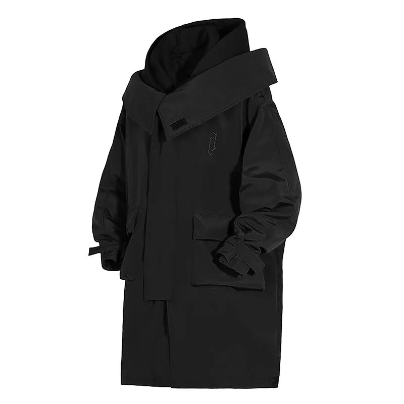 shop and buy longline techwear jacket