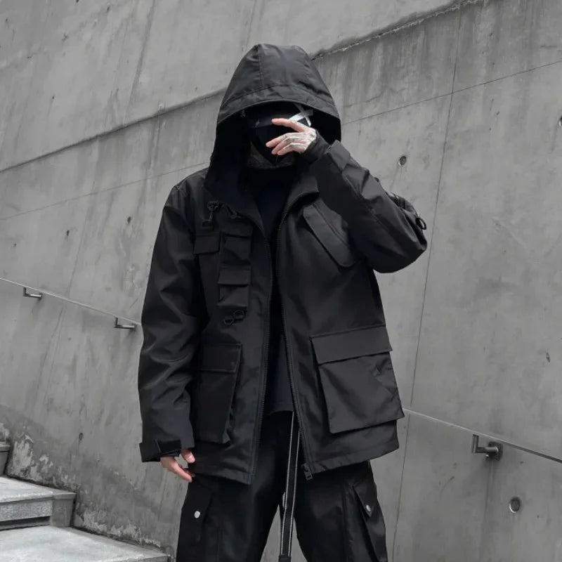 shop and buy multipocket Streetwear Cargo Jacket