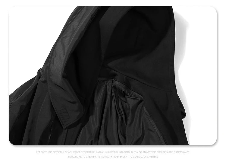 shop and buy Techwear Anorak Longline Jacket