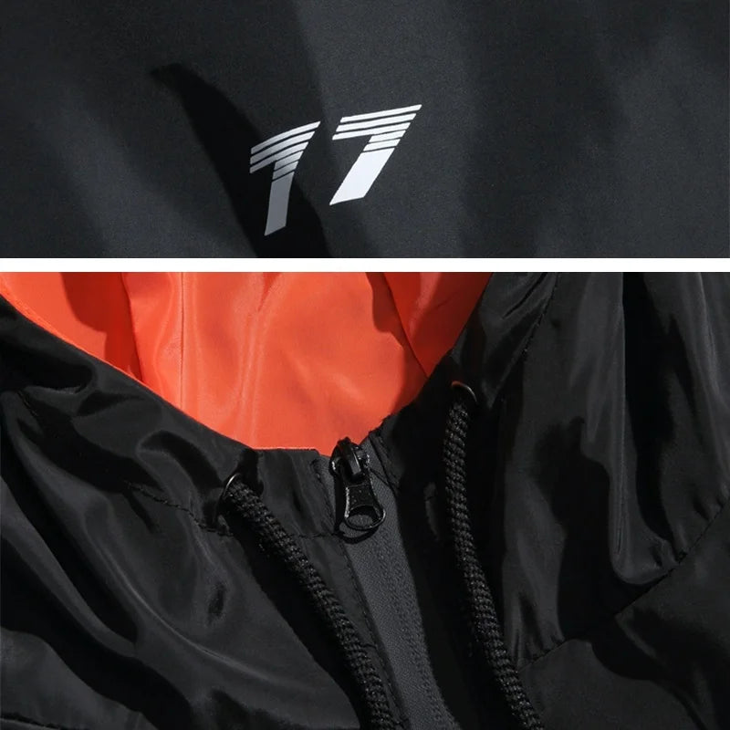 Shop and buy summer/winter Neon Fang Techwear Windbreaker with sidepocket