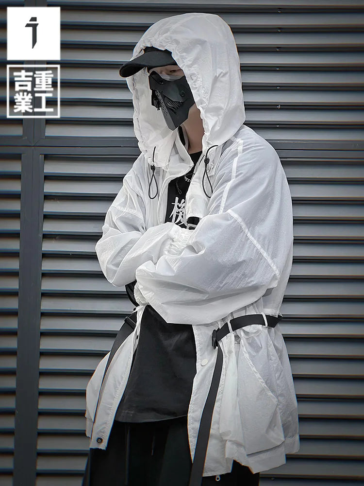 Shop and buy White streetwear jacket windbreaker