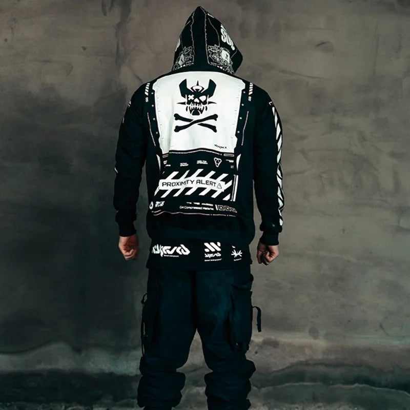 shop and buy Shinjū Protocol 真銃プロトコル Cyperpunk Hoodie