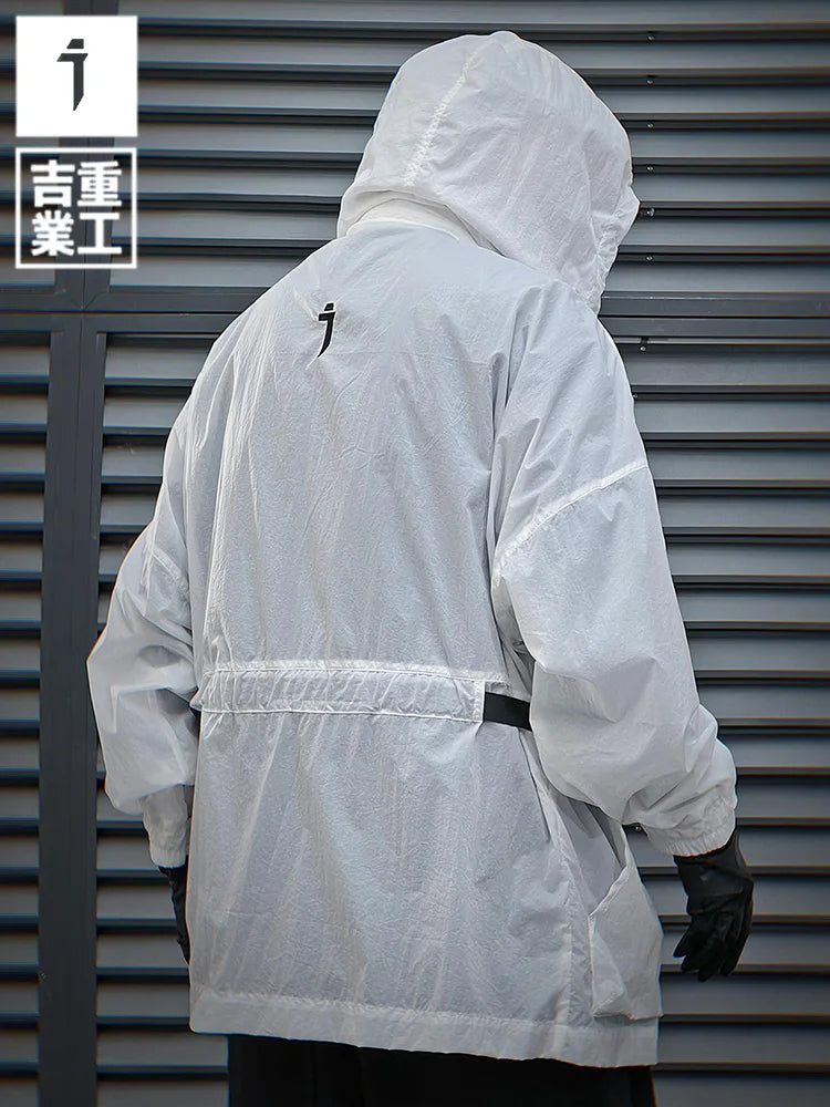Shop and buy White streetwear jacket windbreaker