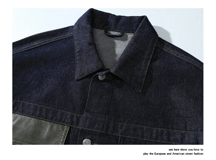 shop and buy Cargo Denim Jacket
