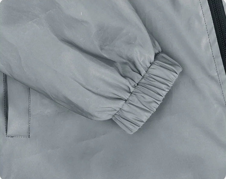 shop and buy reflective streetwear jacket windbreaker