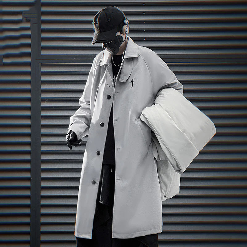 shop and buy techwear simple cape jacket