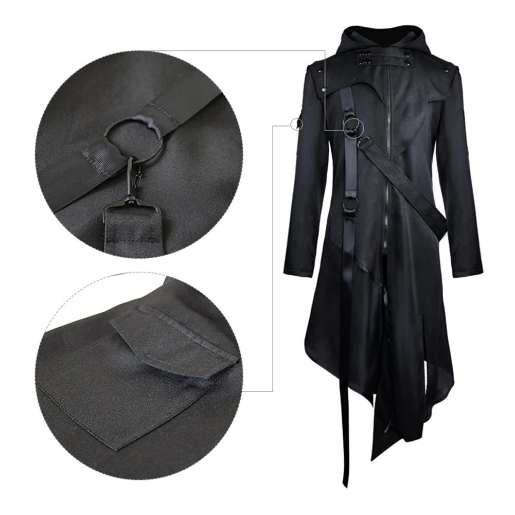 Shop and buy longline techwear jacket