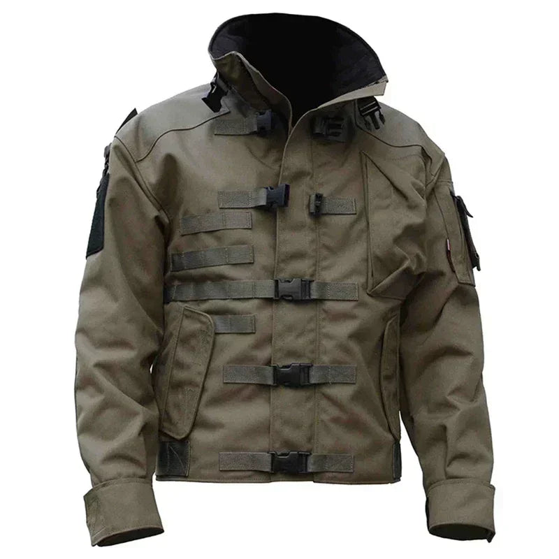 shop and buy warcore jacket in army green