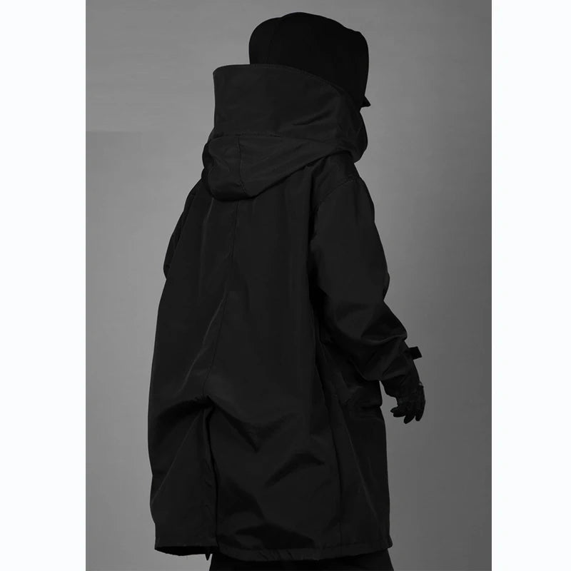 shop and buy longline techwear jacket