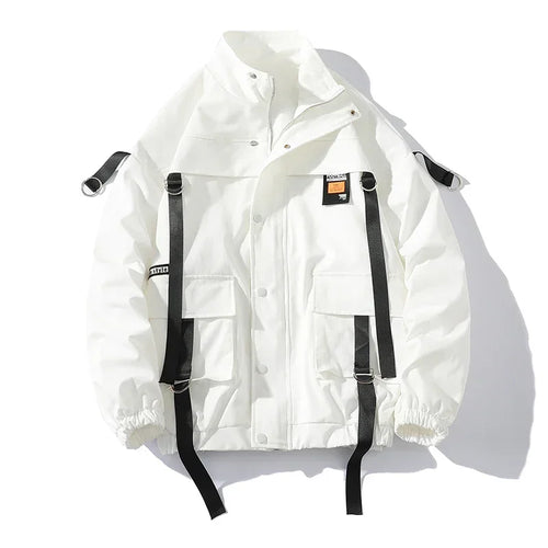 shop and buy urban techwear jacket in white