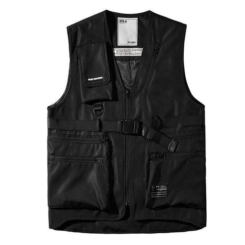 shop and buy Sleeveless Cargo Jacket Vest