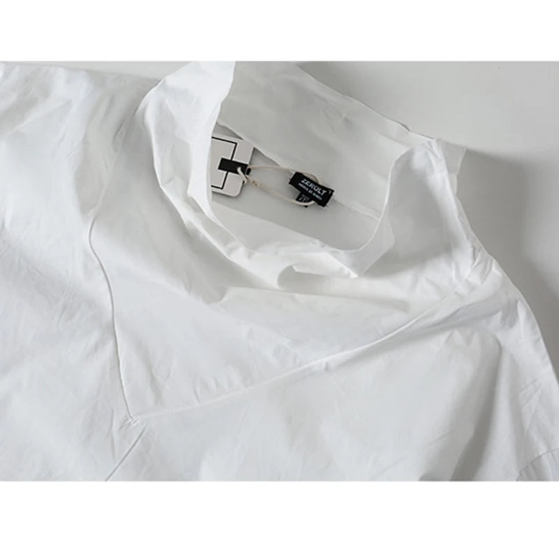shop and buy Black Turtleneck T Shirt