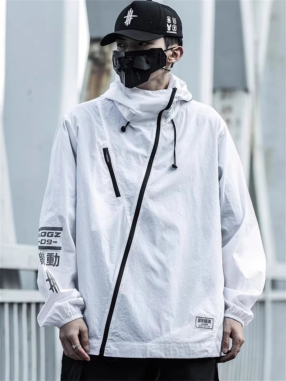 shop and buy Kurozaiku (黒細工) – Black Craft Windbreaker Jacket