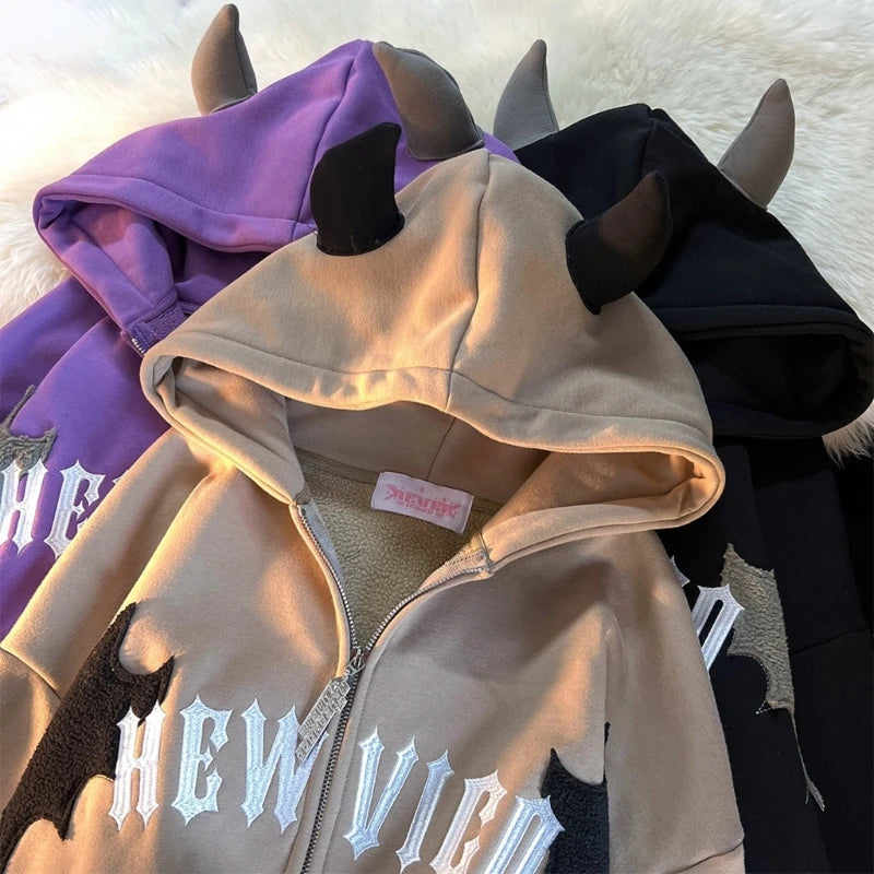 shop and buy YamiBat (闇バット) – Dark Bat Hoodie