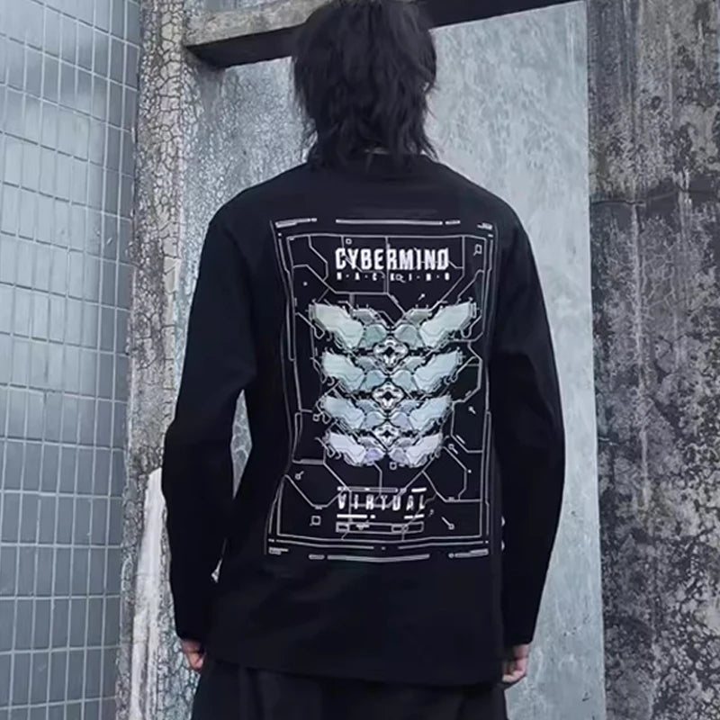 shop and buy 虚界 (Kyokai) Cyperpunk Longsleeeve T-Shirt