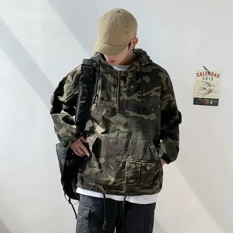 shop and buy Camo Jackets Street Style