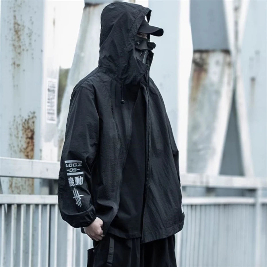 shop and buy Kurozaiku (黒細工) – Black Craft Windbreaker Jacket