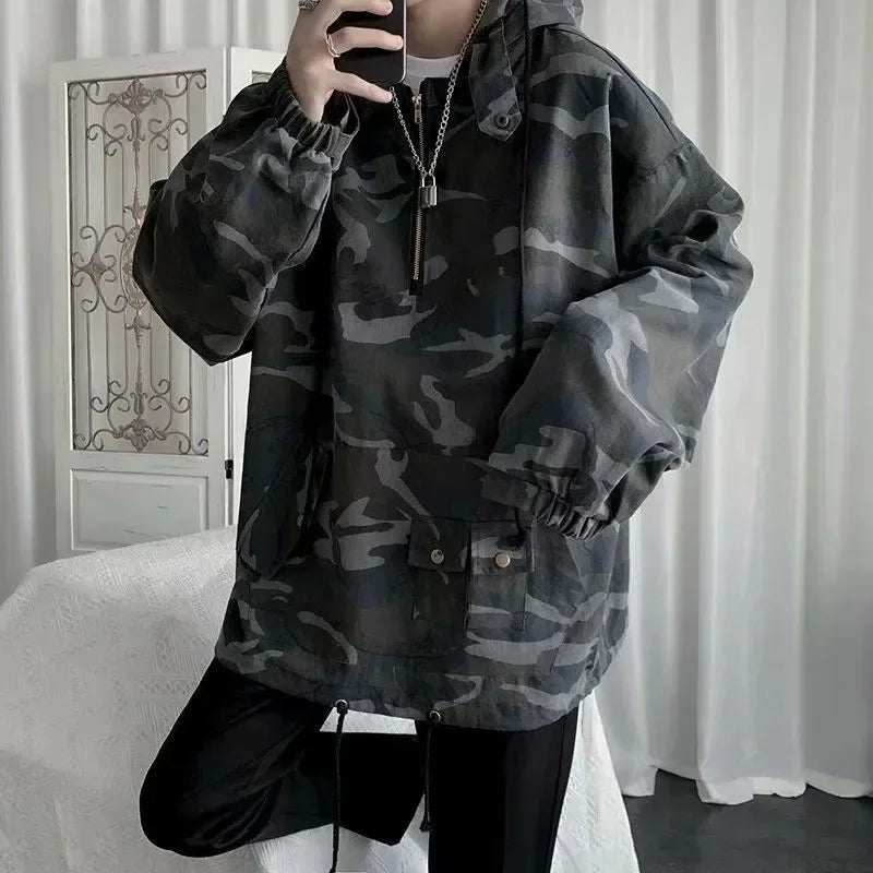 shop and buy Camo Jackets Street Style