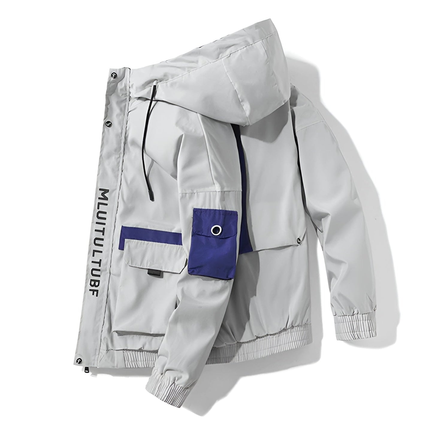 shop and buy Lightweight Tactical Jacket in grey