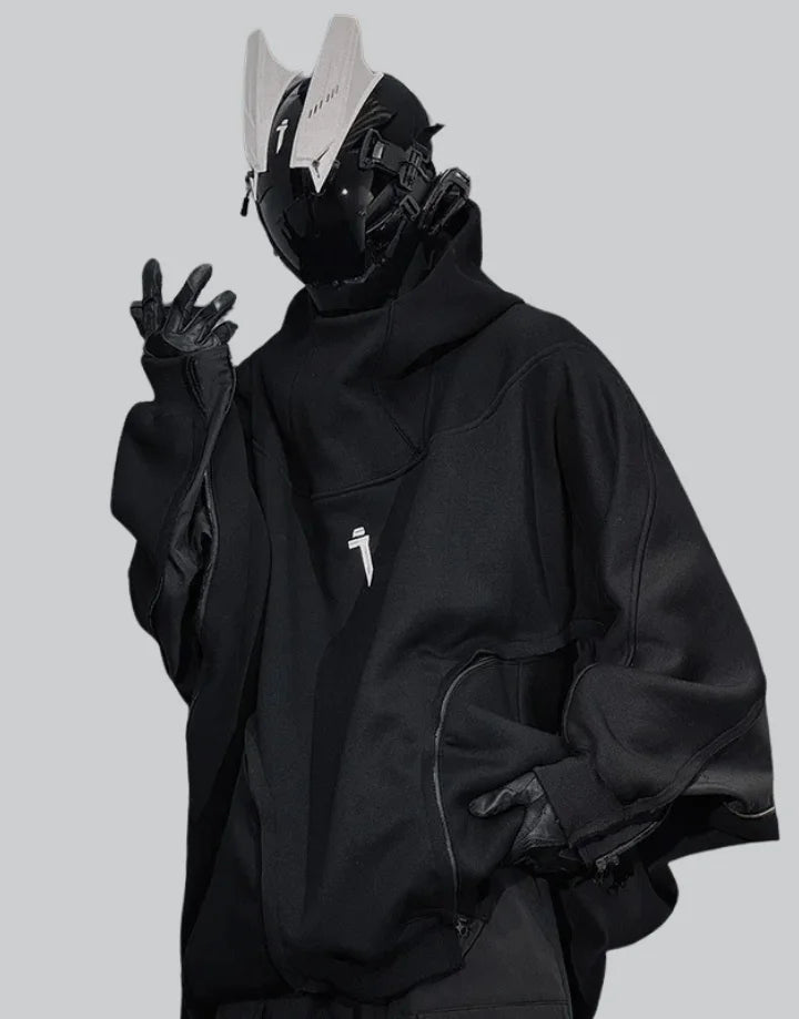 shop and buy Kurojin 黒陣 – Black Formation Streetwear Hoodie