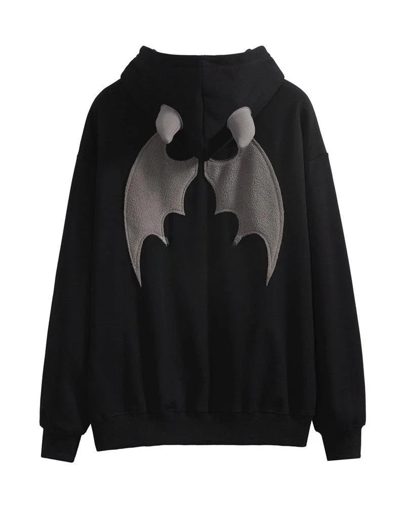 shop and buy YamiBat (闇バット) – Dark Bat Hoodie
